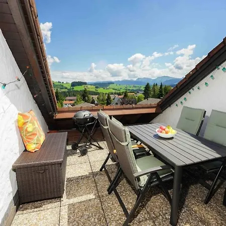 Oberreute - Modernes Zuhause Mit Allgaeu Aussicht Exterior photo